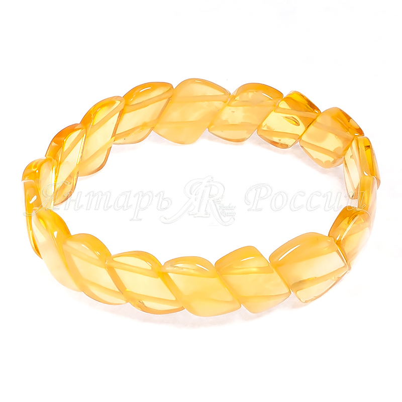 Браслеты янтарные